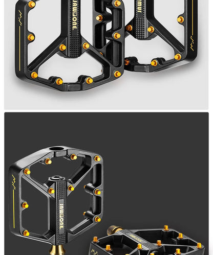 `JAWBONE MTB Flat Pedal | Aluminium 125x104mm CrMo Achse – Trail & Enduro`