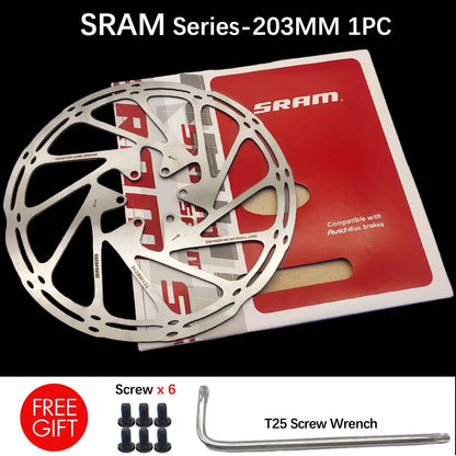 Sram AVID RT56 Bike Brake Rotor Centerline 160 180 203 Hydraulic Disc Brake Rotors With Bolts for MTB Mountain Road Bike Scooter