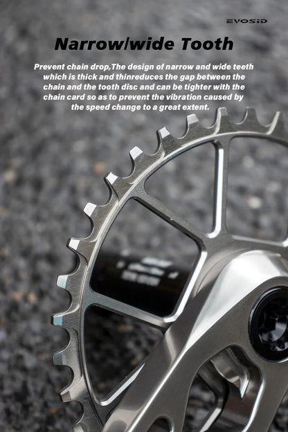 EVOSID Ultralight MTB Crank – DUB Spindle 29mm | 160–175mm