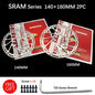 Sram AVID RT56 Bike Brake Rotor Centerline 160 180 203 Hydraulic Disc Brake Rotors With Bolts for MTB Mountain Road Bike Scooter
