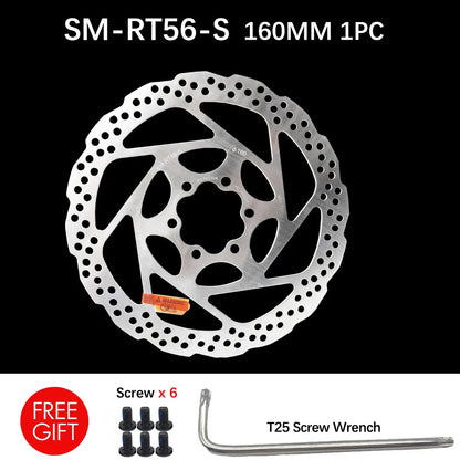 Sram AVID RT56 Bike Brake Rotor Centerline 160 180 203 Hydraulic Disc Brake Rotors With Bolts for MTB Mountain Road Bike Scooter