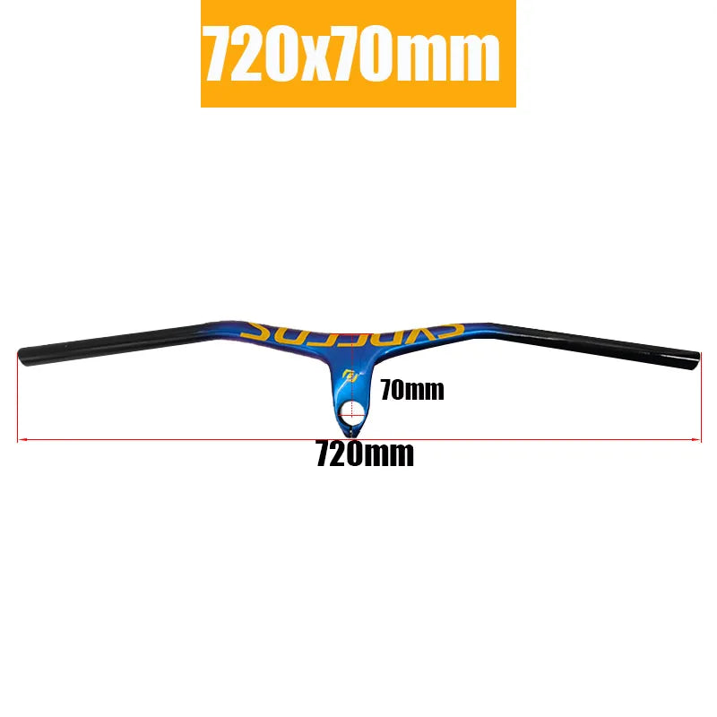 Syncros integriertes Cockpit Carbon Lenker für Mountainbike MTB Fahrradteile 28,6 mm Durchmesser 680-800 mm Breite