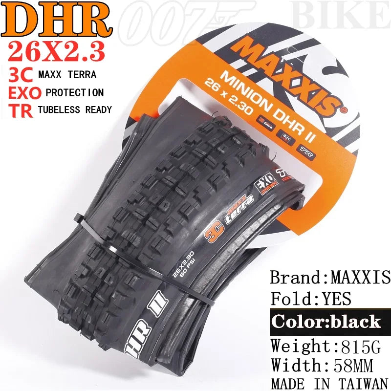 Maxxis Minion DHR 26/27,5/29 Zoll, Downhill-Faltreifen für Mountainbikes,