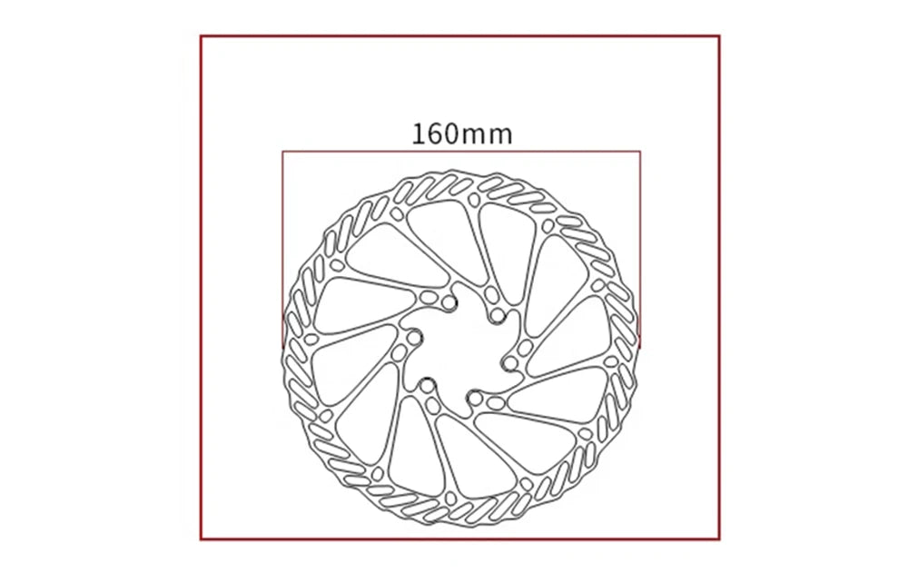Sram AVID RT56 Bike Brake Rotor Centerline 160 180 203 Hydraulic Disc Brake Rotors With Bolts for MTB Mountain Road Bike Scooter