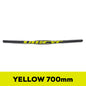 Guidon VTT ULLICYC 3K Carbone Intégral Plat/Rise Guidon Vélo Carbone Pièces VTT Jaune Fluo 31.8*580-740mm