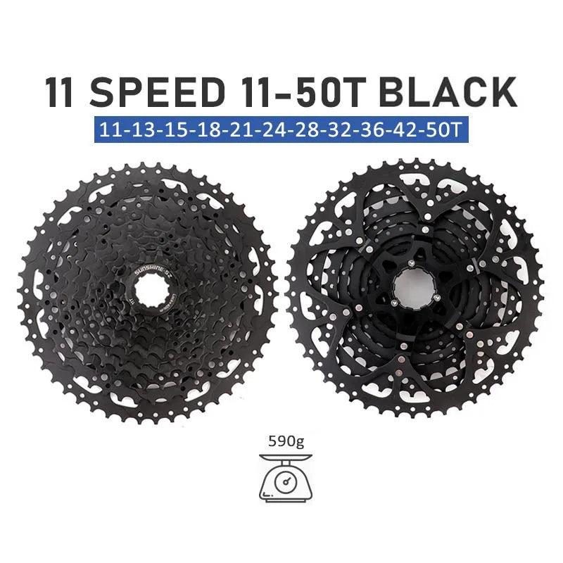 SHIMANO DEORE M5100 1X11Speed Groupset RAPIDFIRE PLUS Shifting Lever Rear Derailleur Sunshine MTB Bike Cassette 46T 50T 52T